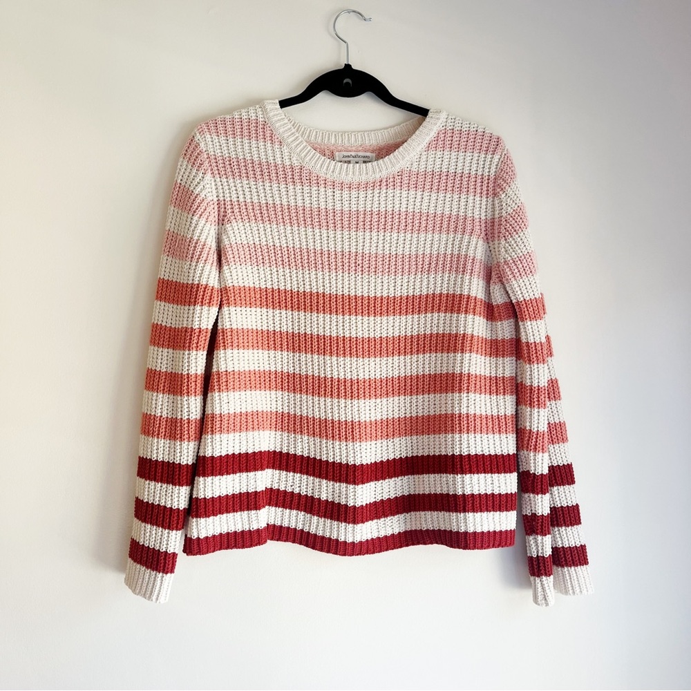 John Paul Richard Striped Sweater Size Medium